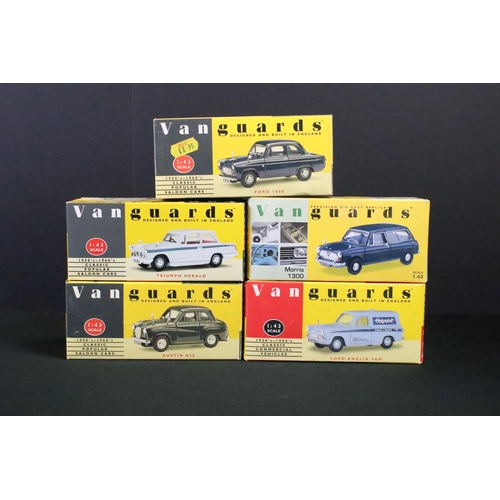 1136 - 23 Boxed Vanguards diecast models to include 21 x 1:43 and 2 x 1:64 scale, featuring VA4000, VA45000... 