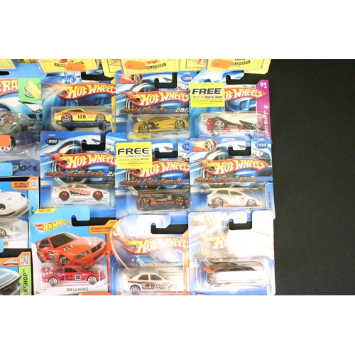 1139 - 34 Carded diecast models, to include 21 x Hot Wheels, 7 x Matchbox Originals, 5 x Matchbox & 1 Adven... 