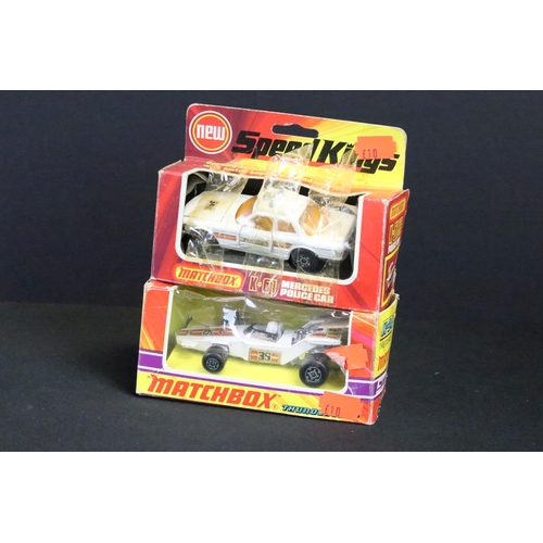 1141 - 13 Boxed Matchbox diecast models, to include 8 x Superkings (K-70 Porsche Turbo, K-25 Berlin Bus, K-... 