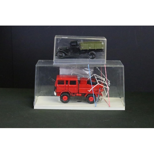 1152 - Nine boxed / cased diecast models to include Schuco Miniaturmodelle 1:43 03051 Opel Blitz S 3t, Soli... 