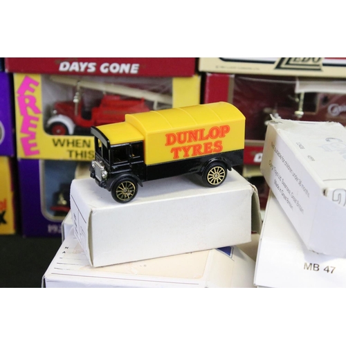 1154 - 25 Boxed / carded diecast models to include Corgi, Lledo and Matchbox, featuring 2 x 1980's Matchbox... 