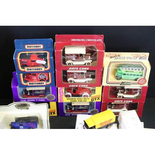 1154 - 25 Boxed / carded diecast models to include Corgi, Lledo and Matchbox, featuring 2 x 1980's Matchbox... 