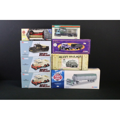 1159 - 15 Boxed Corgi diecast models to include 6 x Heavy Haulage 1:50 ltd edn (CC12302, 17905, CC12301, 2 ... 