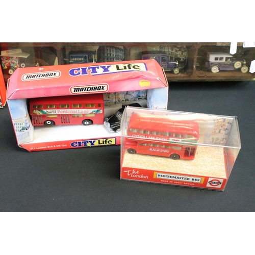 1161 - 19 Boxed / carded diecast models to include 3 x Matchbox Superfast (31 Volks-Dragon, 15 Fork Lift Tr... 