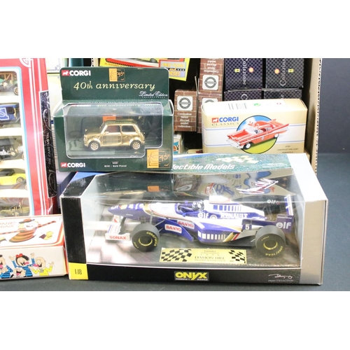 1167 - 46 Boxed diecast models to include Onyx 1/18 Williams Renault FW18 Damon Hill, Corgi, Matchbox, Shel... 