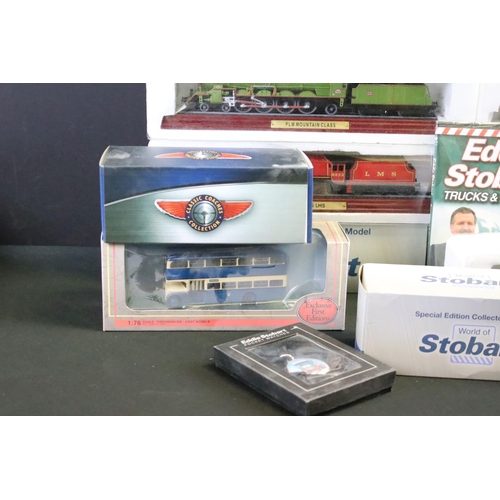 1172 - 13 Boxed diecast models to include 3 x Atlas Eddie Stobart, 1 x Atlas Classic Coaches Collection, 1 ... 