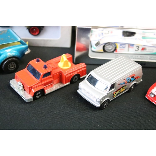 1177 - Over 55 diecast models to include 8 x boxed / cased (featuring Corgi, Solido & Spark), Corgi, Matchb... 