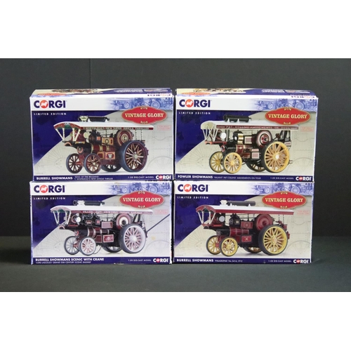 1178 - Eight boxed Corgi Limited Edition Vintage Glory 1:50 diecast models to include CC20518 Burrell Showm... 