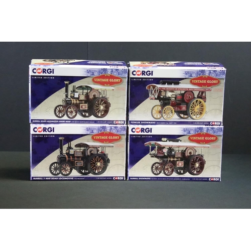 1178 - Eight boxed Corgi Limited Edition Vintage Glory 1:50 diecast models to include CC20518 Burrell Showm... 