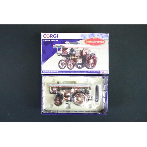 1178 - Eight boxed Corgi Limited Edition Vintage Glory 1:50 diecast models to include CC20518 Burrell Showm... 