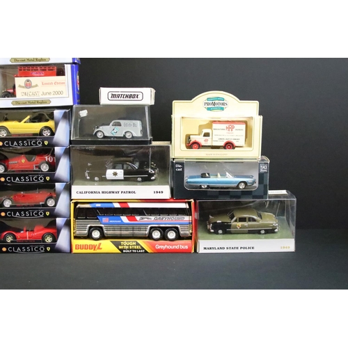 1179 - 33 boxed diecast models to include 2 x White Rose Collectibles (California Highway Patrol & Maryland... 