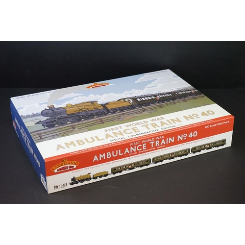 1 - Boxed Bachmann OO gauge Special Commemorative Edition 30325 First World War Ambulance Train No 40 se... 