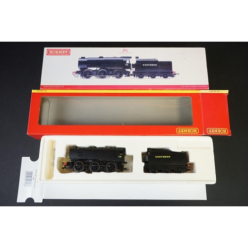 12 - Two boxed Hornby OO gauge locomotives to include R2343 SR 0-6-0 Class Q1 Locomotive C8 and R2098B GW... 