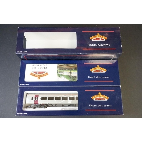 18 - Two boxed Bachmann OO gauge DMU sets to include 31506 158 Car DMU Wales and West and 31506A 158 2 Ca... 