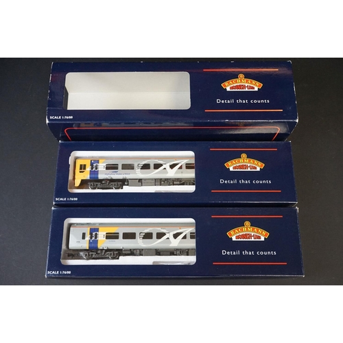 18 - Two boxed Bachmann OO gauge DMU sets to include 31506 158 Car DMU Wales and West and 31506A 158 2 Ca... 