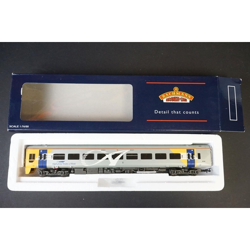 18 - Two boxed Bachmann OO gauge DMU sets to include 31506 158 Car DMU Wales and West and 31506A 158 2 Ca... 