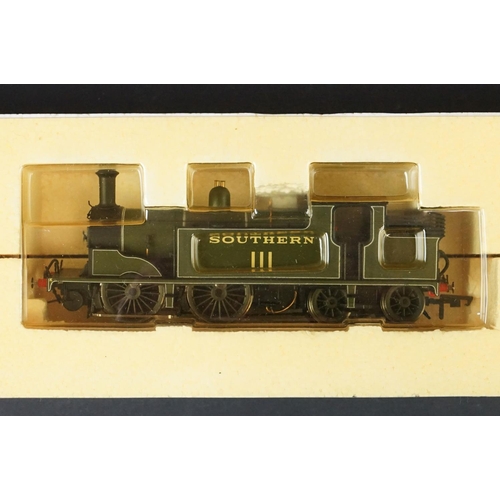 24 - Three boxed Hornby OO gauge Super Detail locomotives to include 2 x R2625 SR 0-4-0T Class M7 locomot... 