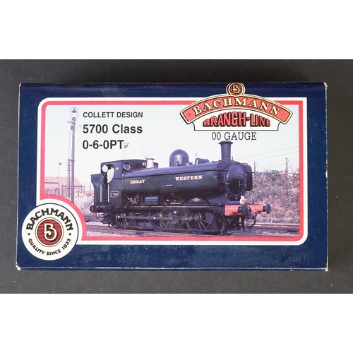 29 - Five boxed Bachmann OO gauge locomotives to include 31901A 57XX 8700 GWR Shirtbutton, 31900A 57XX 77... 