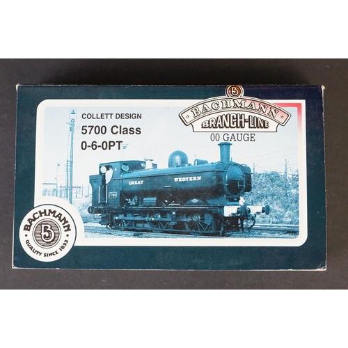 29 - Five boxed Bachmann OO gauge locomotives to include 31901A 57XX 8700 GWR Shirtbutton, 31900A 57XX 77... 