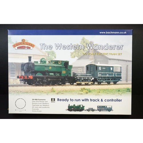 3 - Boxed Bachmann OO gauge 30080 The Western Wanderer set, complete