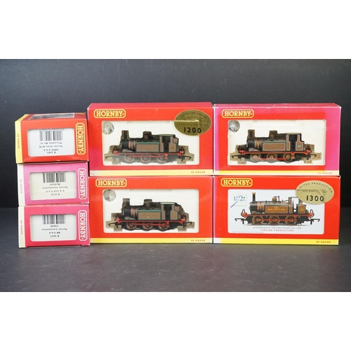 32 - Seven boxed Hornby OO gauge locomotives to include ltd production R2799 LBSCR Terrier Brighton circa... 