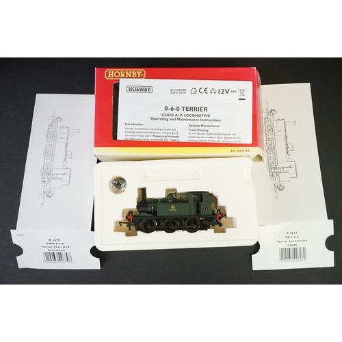 32 - Seven boxed Hornby OO gauge locomotives to include ltd production R2799 LBSCR Terrier Brighton circa... 