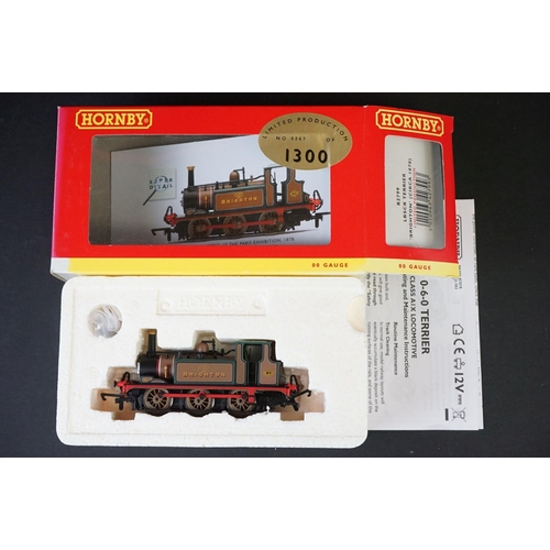 32 - Seven boxed Hornby OO gauge locomotives to include ltd production R2799 LBSCR Terrier Brighton circa... 