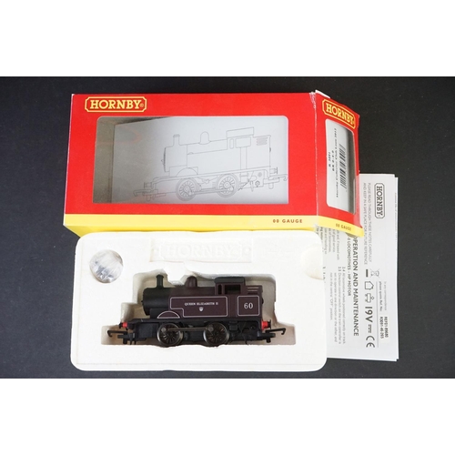 33 - Eight boxed Hornby OO gauge locomotives to include R300 LMS locomotive Class 0F 0-4-0ST, R782 BR 0-4... 