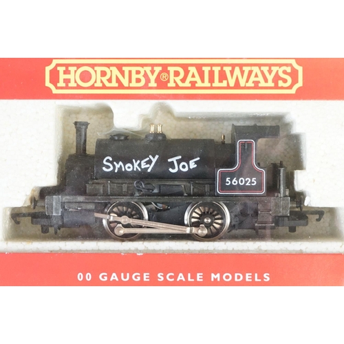 33 - Eight boxed Hornby OO gauge locomotives to include R300 LMS locomotive Class 0F 0-4-0ST, R782 BR 0-4... 