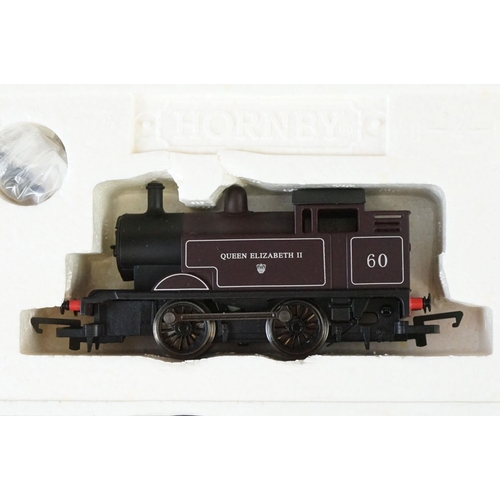 33 - Eight boxed Hornby OO gauge locomotives to include R300 LMS locomotive Class 0F 0-4-0ST, R782 BR 0-4... 