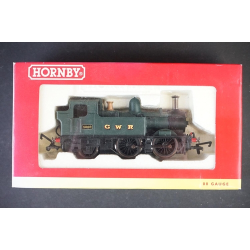 33 - Eight boxed Hornby OO gauge locomotives to include R300 LMS locomotive Class 0F 0-4-0ST, R782 BR 0-4... 