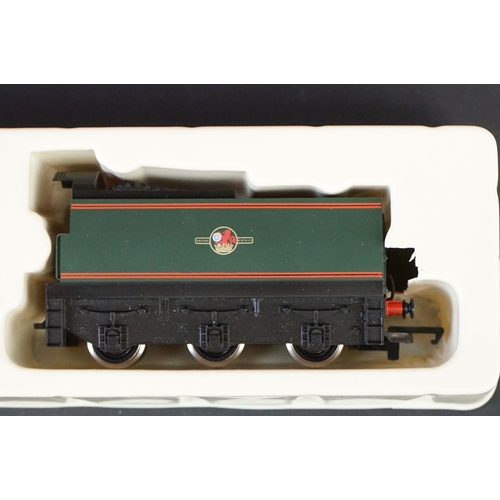 35 - Four boxed Hornby OO gauge locomotives to include R329 BR 4-6-2 Loco William Shakespeare, R392 GWR C... 