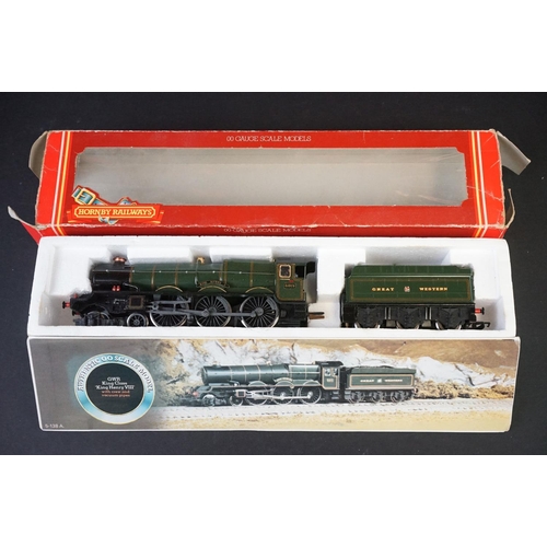 36 - 12 Boxed Hornby OO gauge locomotives to include R830 Saint David, Lord of the Isles, Kneller Hall, R... 