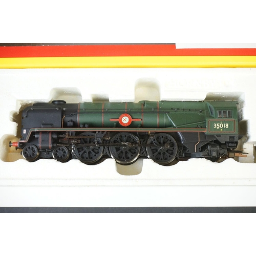 37 - Five boxed Hornby OO gauge locomotives to include Thomas & Friends R9231 Emily (face loose from body... 