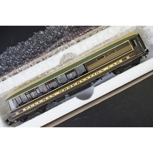 40 - Hornby OO gauge First 43042 2 x locomotive and 2 x coach set plus a OO Works Pullman Observation Car... 