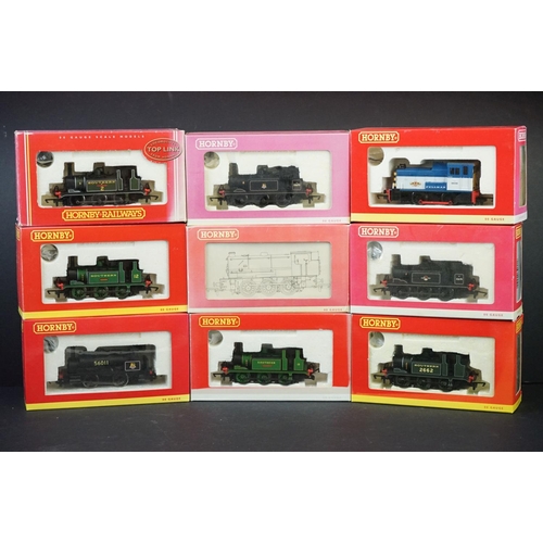 44 - Nine boxed Hornby OO gauge locomotives to include R2550, R2443, R3116, R2783, R2063, R3022, R2151, R... 