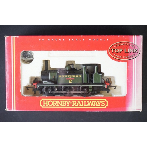 44 - Nine boxed Hornby OO gauge locomotives to include R2550, R2443, R3116, R2783, R2063, R3022, R2151, R... 