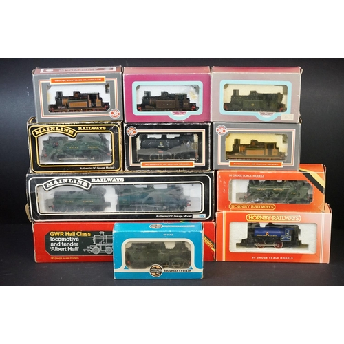 45 - 11 Boxed OO gauge locomotives to include 3 x Hornby (R072 CR 0-4-0ST Ben Y Gloe etc), 5 x Dapol (D69... 