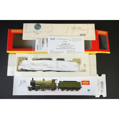 8 - Boxed Hornby OO gauge ltd edn R2892 LSWR 4-4-0 Class T9 120 Locomotive circa 1962