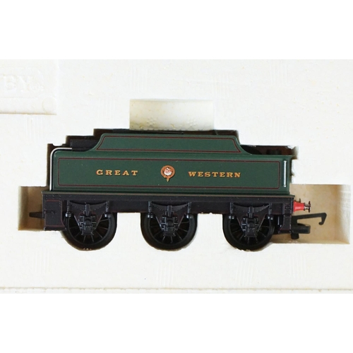 9 - Three boxed Hornby OO gauge locomotives to include R2218 BR 4-6-2 West Country Class 34041 Wilton, R... 