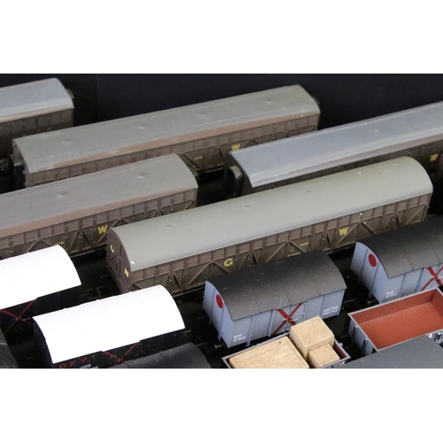 67 - 50 OO gauge items of rolling stock featuring ltd edn examples, Bachmann, Dapol, Hornby etc