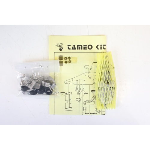 1002 - 13 Boxed Tameo 1/43 metal racing car kits to include TMK21, 23, 24, 20, 10, 9, 25, 11, 12, 7, 8, 19 ... 