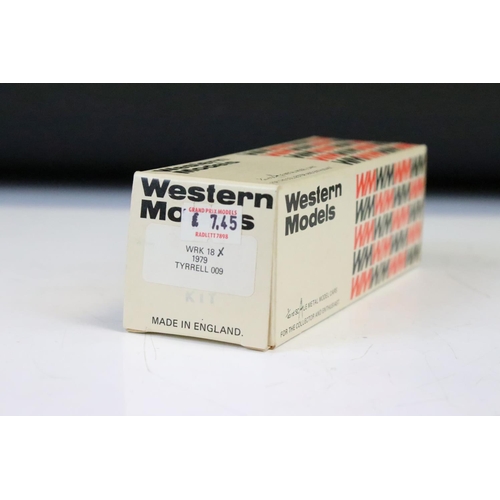 1005 - Nine boxed Western Models 1/43 metal kits to include WRK18, WRK10, WRK28, WRK22, WRK39, WRK41, WRK33... 