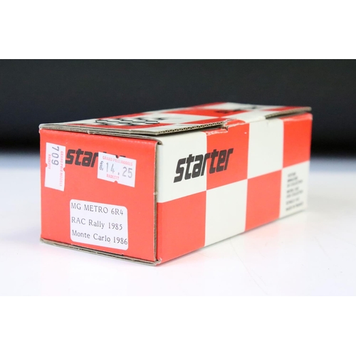 1007 - 15 Boxed Starter 1/43 metal kits to include mainly Porsche examples featuring Porsche 956 Skoal Monz... 