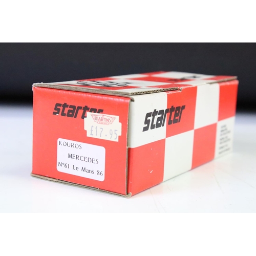 1007 - 15 Boxed Starter 1/43 metal kits to include mainly Porsche examples featuring Porsche 956 Skoal Monz... 