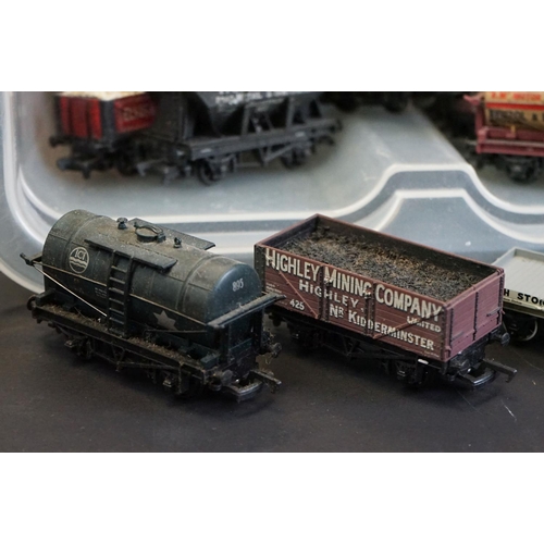 100 - Around 65 OO gauge items of rolling stock to include ltd edn, and custom examples, Bachmann, Mainlin... 