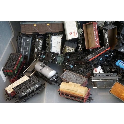 100 - Around 65 OO gauge items of rolling stock to include ltd edn, and custom examples, Bachmann, Mainlin... 