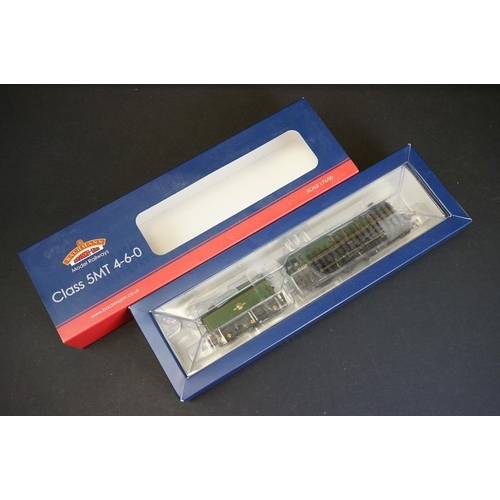 110 - Two boxed Bachmann OO gauge locomotives to include 32508 Standard Class 5MT 73049 BR green late cres... 