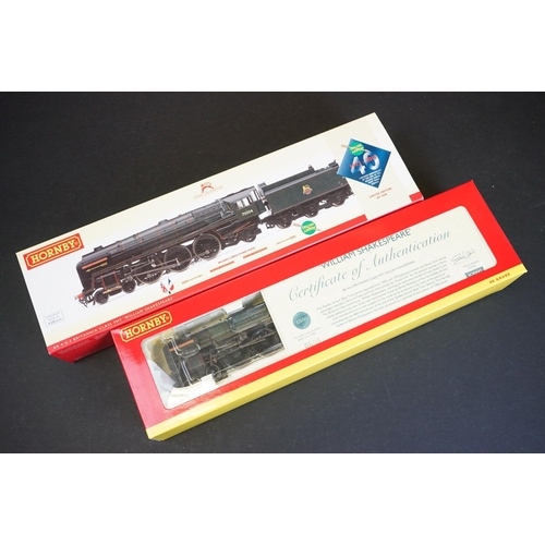 111 - Boxed ltd edn Hornby OO gauge R3096 BR 4-6-2 Britannia Class 7MT William Shakespeare locomotive, wit... 