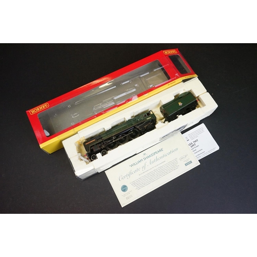 111 - Boxed ltd edn Hornby OO gauge R3096 BR 4-6-2 Britannia Class 7MT William Shakespeare locomotive, wit... 